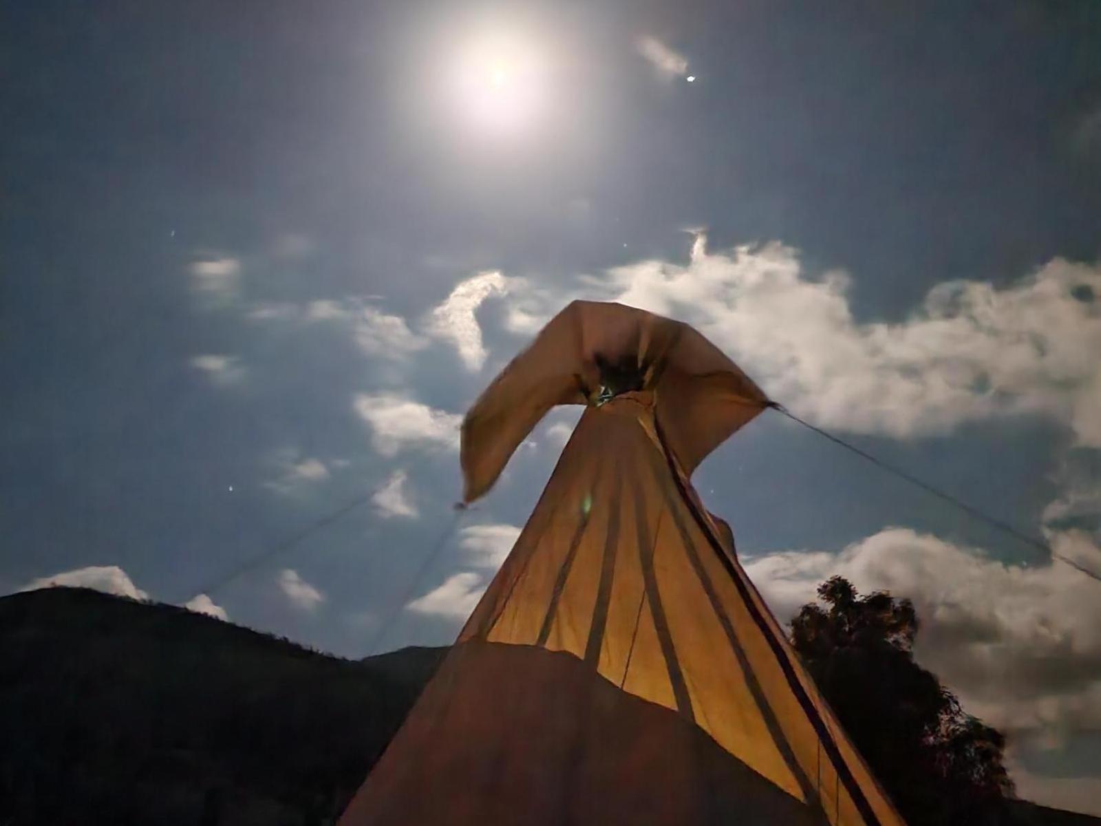 Tsitsikamma Wolf Sanctuary Eco Cabins & Teepees Stormsrivier Zimmer foto